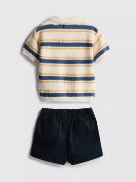 0–12 Monate | Strick-Set mit Shorts