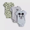 0–18 Monate | 3er-Pack Disney-Bodys für Neugeborene mit Mickey Mouse und Donald Duck – «Room to Grow»