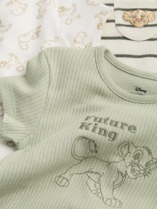 0–18 Monate | 3er-Pack Disney's «Der König der Löwen»-Bodys für Neugeborene