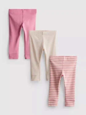 0–18 Monate | 3er-Pack Neugeborenen-Leggings