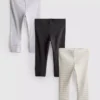 0–18 Monate | 3er-Pack Neugeborenen-Leggings