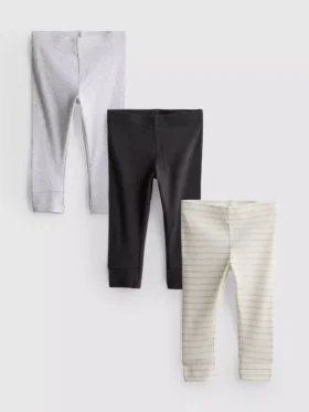 0–18 Monate | 3er-Pack Neugeborenen-Leggings