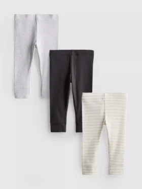 0–18 Monate | 3er-Pack Neugeborenen-Leggings