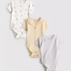 0–18 Monate | 3er-Pack «Room to Grow»-Kurzarm-Strampler für Neugeborene