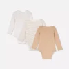 0–18 Monate | 3er-Pack «Room to Grow» Langarm-Bodys für Neugeborene