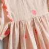 0–18 Monate | Besticktes Smock-Kleid für Neugeborene