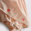 0–18 Monate | Besticktes Smock-Kleid für Neugeborene