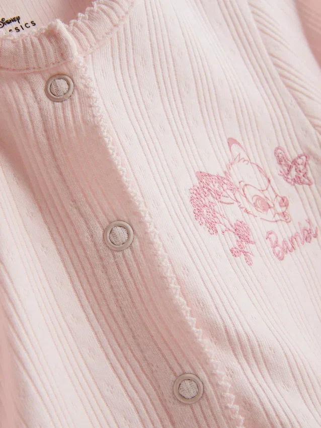 0–18 Monate | Disney-Bambi-Set aus Body und Strickjacke für Neugeborene