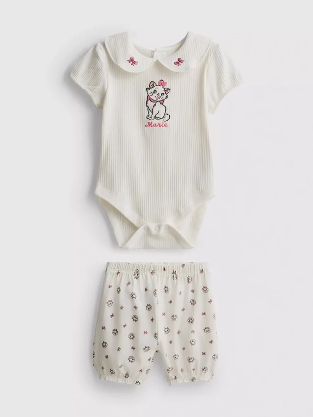 0–18 Monate | Disney’s «Die Aristocats» – Marie-Body und Hösli-Set für Neugeborene
