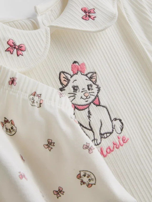 0–18 Monate | Disney’s «Die Aristocats» – Marie-Body und Hösli-Set für Neugeborene