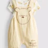 0–18 Monate | Disney-Set aus Body und Latzhose mit Winnie-Puuh-Motiv für Neugeborene