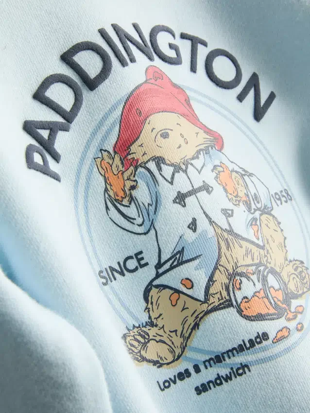 0–18 Monate | Paddington-Bär-Langarm-Body für Neugeborene