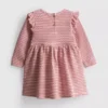 0–18 Monate | Rüschen-Smock-Kleid für Neugeborene
