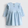 0–18 Monate | Rüschen-Smock-Kleid für Neugeborene