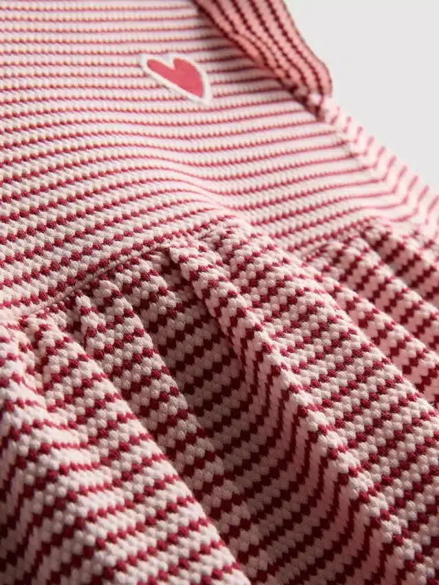 0–18 Monate | Rüschen-Smock-Kleid für Neugeborene
