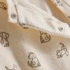 0–18 Monate | Set aus Sweatshirt mit Hundemotiv und Jogginghose für Neugeborene