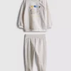 0–18 Monate | Set aus Sweatshirt und Jogginghose mit Bündchen für Neugeborene