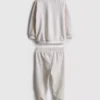 0–18 Monate | Set aus Sweatshirt und Jogginghose mit Bündchen für Neugeborene
