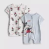 0–24 Monate | 2er-Pack Disney-Mickey-Mouse-Strampler