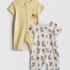 0–24 Monate | 2er-Pack Disney-Strampler mit Winnie-Puuh-Motiven