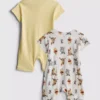 0–24 Monate | 2er-Pack Disney-Strampler mit Winnie-Puuh-Motiven