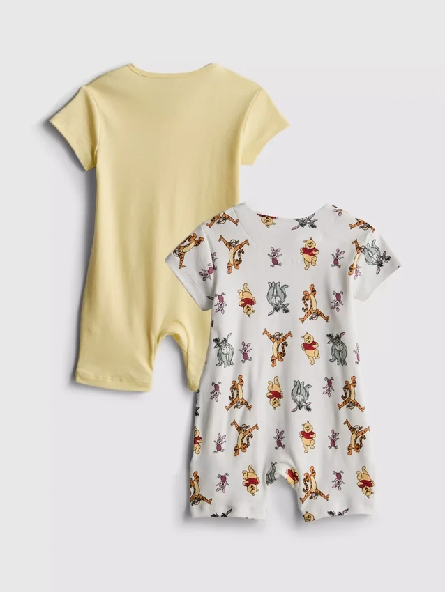 0–24 Monate | 2er-Pack Disney-Strampler mit Winnie-Puuh-Motiven