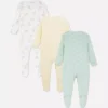 0–24 Monate | 3er-Pack Disney-Dumbo-Schlafanzüge mit Druckknöpfen