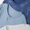 0–24 Monate | 3er-Pack Schlafanzüge mit Druckknöpfen