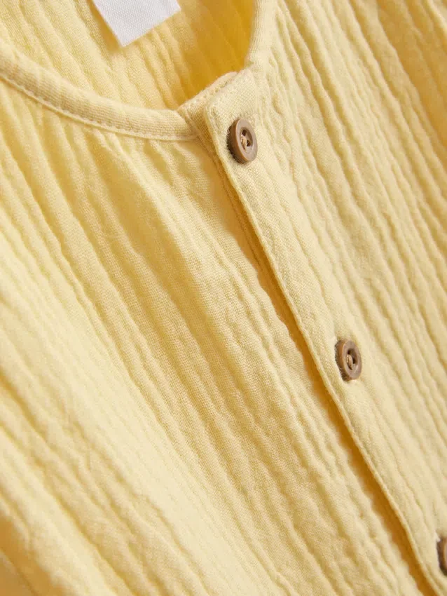 0–24 Monate | Set aus Cheesecloth-Hemd und Shorts