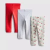 0–36 Monate | 3er-Pack gemischte Leggings