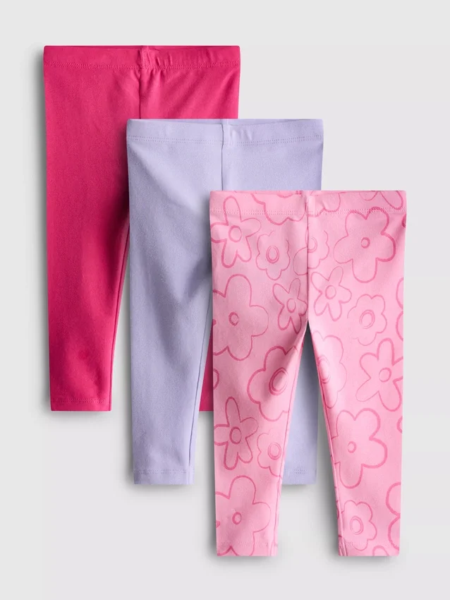 0–36 Monate | 3er-Pack Leggings