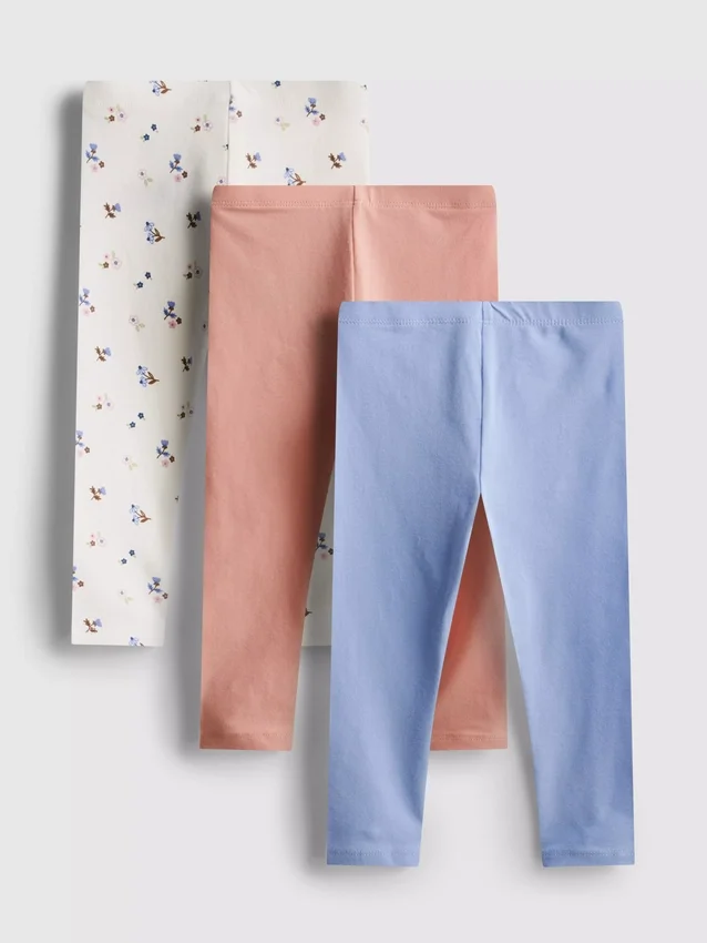 0–36 Monate | 3er-Pack Leggings