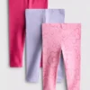 0–36 Monate | 3er-Pack Leggings