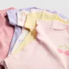 0–36 Monate | 5er-Pack kurzärmelige Bodys