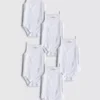 0–36 Monate | 5er-Pack ärmellose Strampler mit Trägern