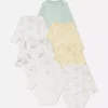 0–36 Monate | 7er-Pack Disney-Dumbo-Langarm-Bodys