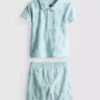 0–36 Monate | Disney-Set aus Mickey-Mouse-Frottee-Hemd und Shorts