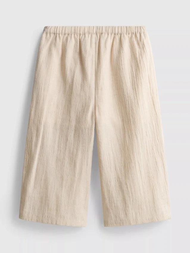 0–36 Monate | Hose mit geradem Bein und Blumenapplikation