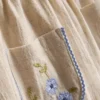 0–36 Monate | Hose mit geradem Bein und Blumenapplikation
