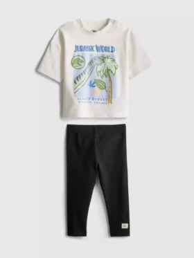 0–36 Monate | «Jurassic World»-Set aus Hemd und Leggings