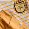 0–36 Monate | Set aus kastenförmigem T-Shirt und Shorts