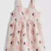 0–36 Monate | Strukturiertes Smock-Kleid mit Minnie Mouse und Daisy Duck von Disney