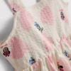 0–36 Monate | Strukturiertes Smock-Kleid mit Minnie Mouse und Daisy Duck von Disney