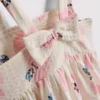 0–36 Monate | Strukturiertes Smock-Kleid mit Minnie Mouse und Daisy Duck von Disney