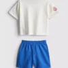 0–36 Monate | T-Shirt- und Shorts-Set mit Basketball-Motiv