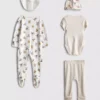 0–9 Monate | 5-teiliges Disney-Winnie-Puuh-Starter-Set für Neugeborene
