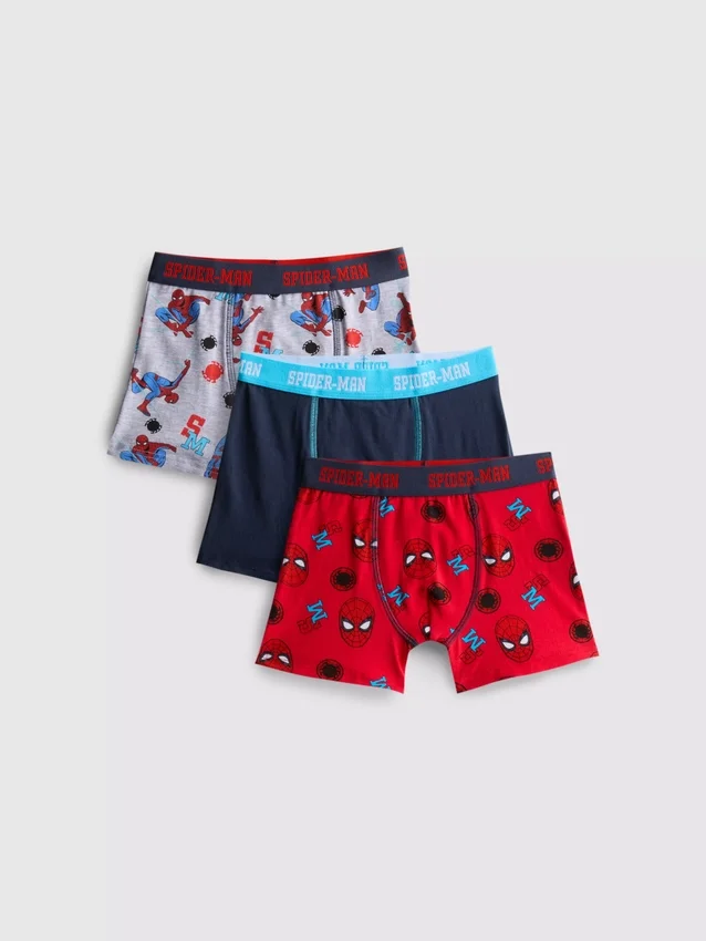 1,5–10 Jahre | 3er-Pack Marvel Spider-Man-Unterhosen