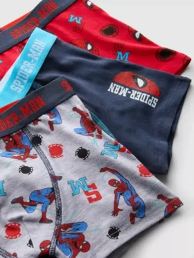1,5–10 Jahre | 3er-Pack Marvel Spider-Man-Unterhosen