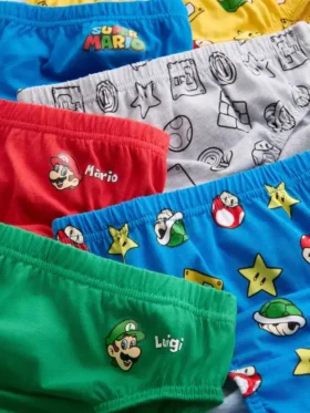1,5–10 Jahre | 6er-Pack Super-Mario-Slips