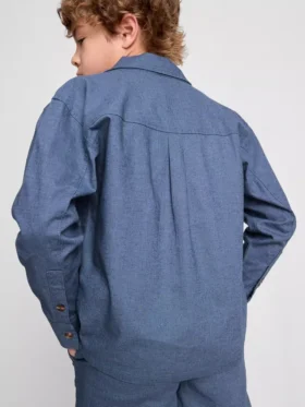 1,5–12 Jahre | The Edit Overshirt aus Leinenmischung